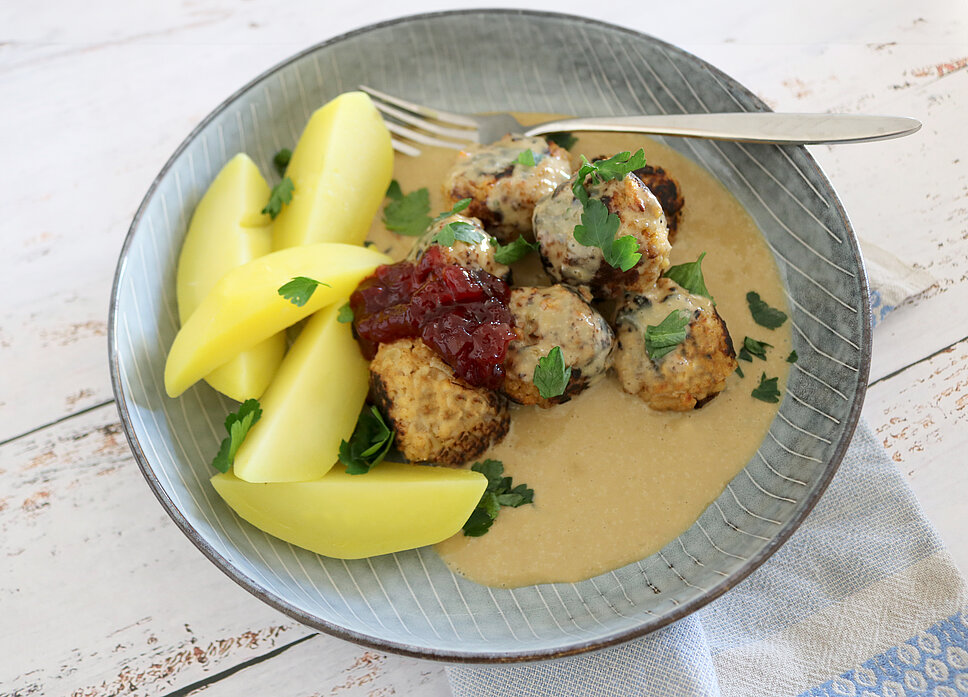 Vegane Köttbullar