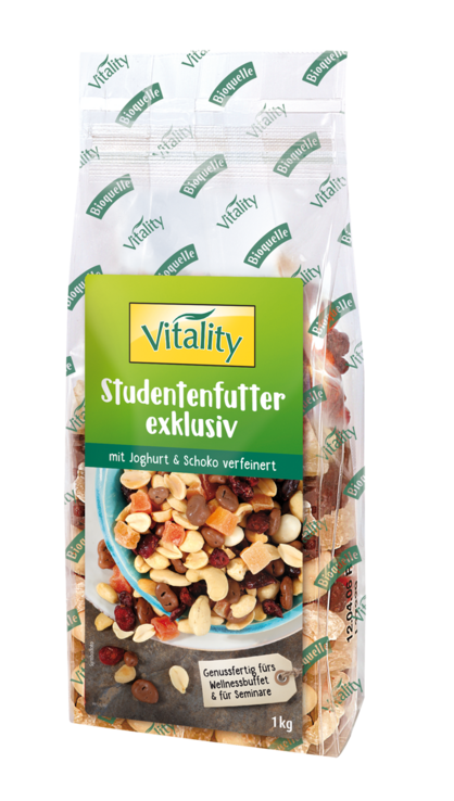 Vitality Studentenfutter exklusiv 1 kg Vitality Studentenfutter exklusiv 1 kg