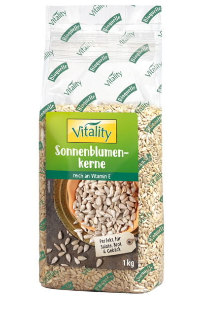 Vitality Sonnenblumenkerne 1 kg Vitality Sonnenblumenkerne 1 kg